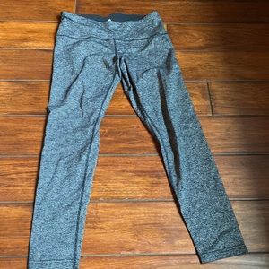 Size small womens black and white high waisted leggings